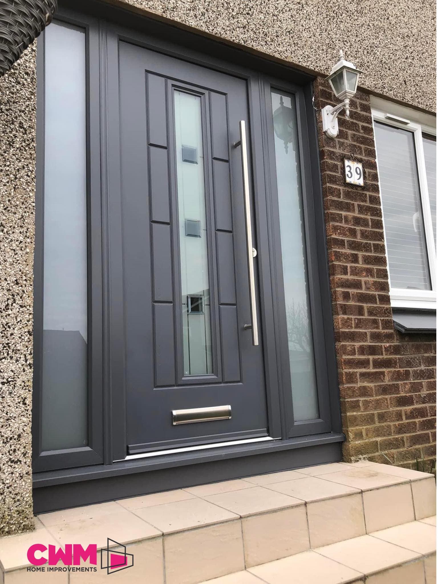 Composite doors completed by CWM Home Improvements