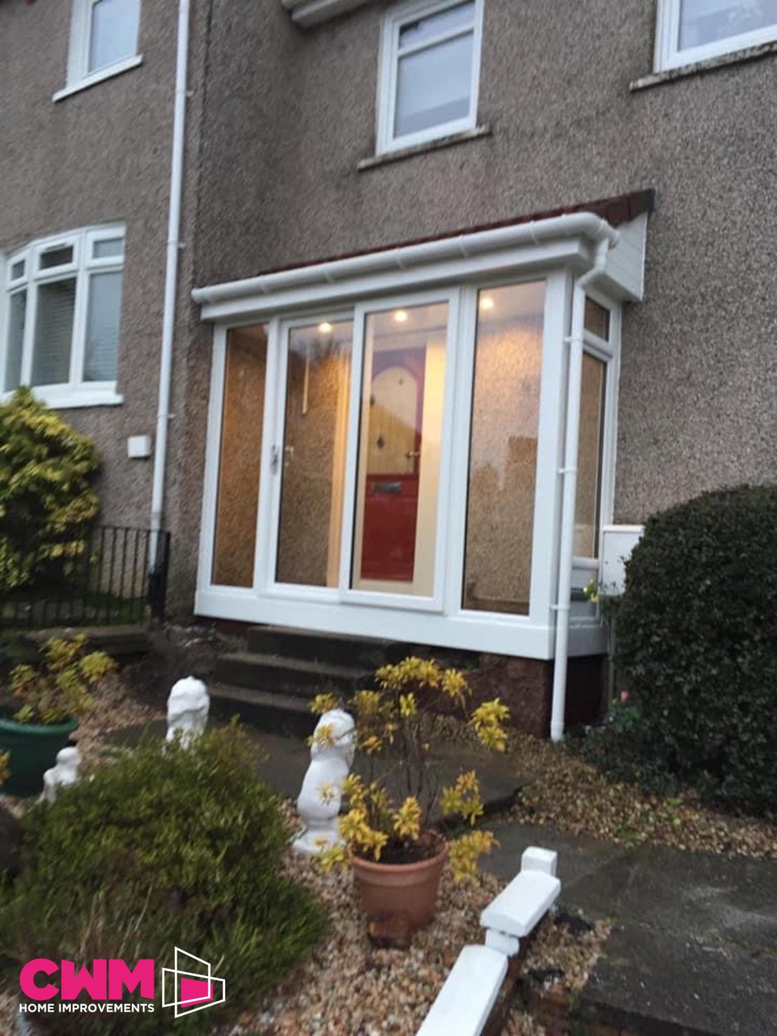 Porches completed by CWM Home Improvements